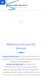 Mobile Screenshot of krupainfoservices.com