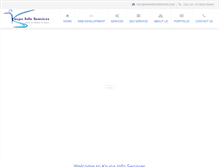 Tablet Screenshot of krupainfoservices.com